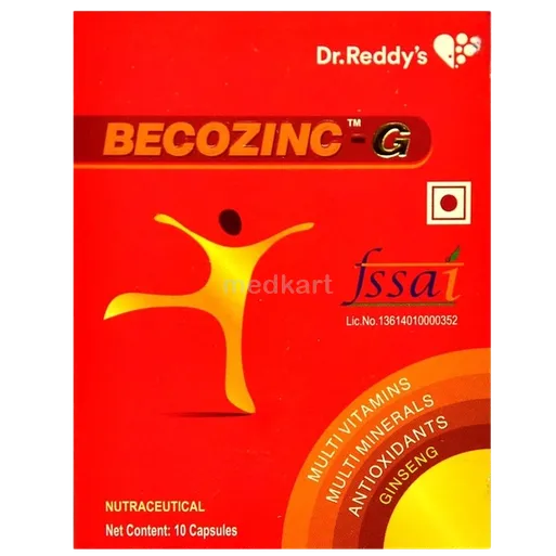 becozinc g tablet 10's